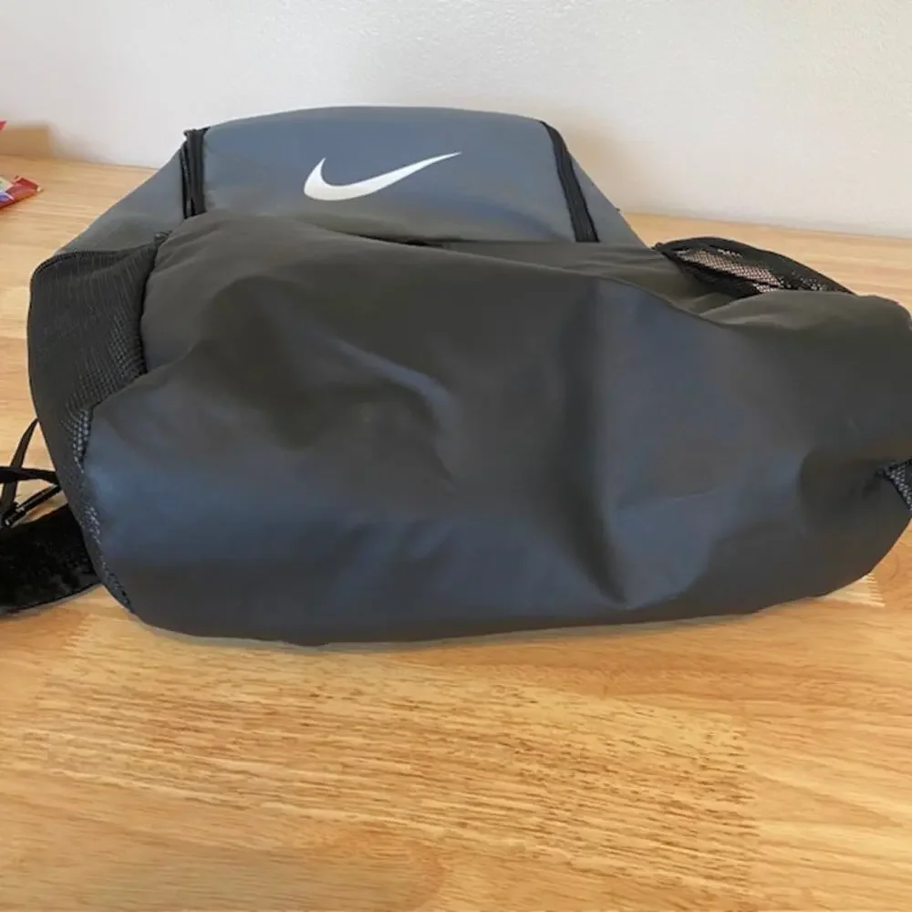 Nike Gray and Black Brasilia Training Backpack
